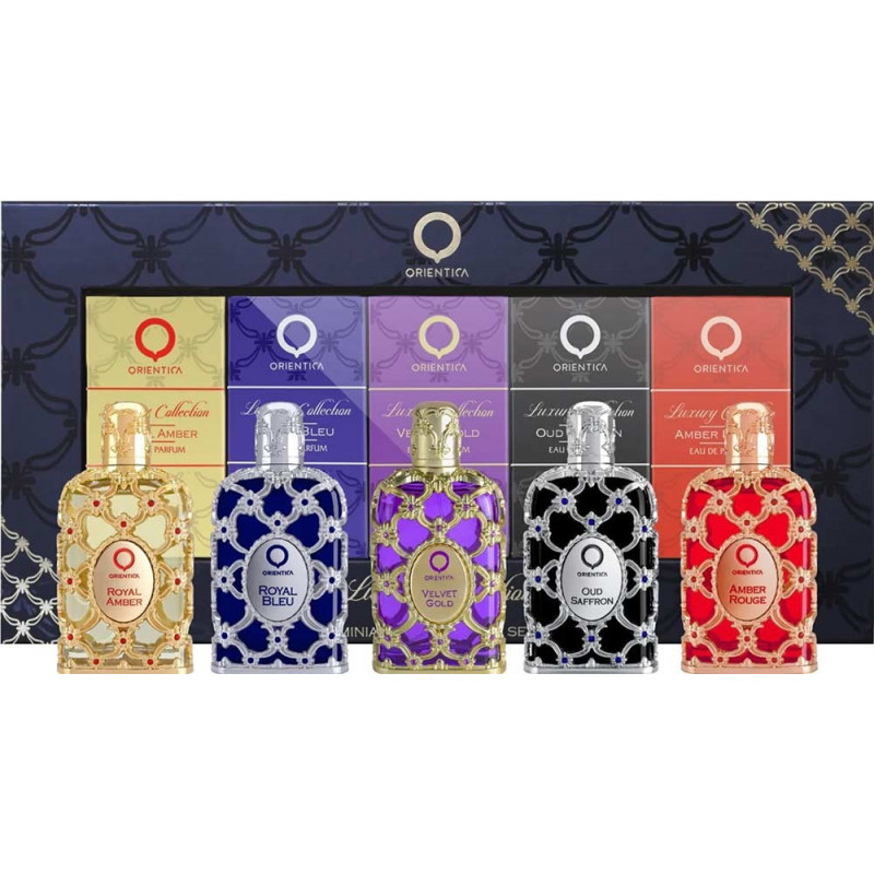 5 Miniatures Luxury Collection Orientica 7.5ml