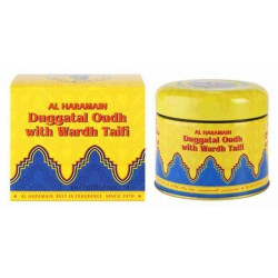 Al haramain duggatal oudh with wardh taifi encens bakhour 50g