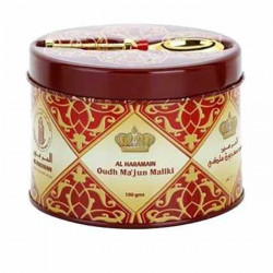 Oudh Ma Al Jun Maliki Al Haramain incense bakhour