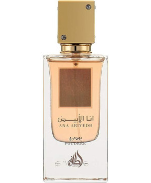 Ana Abiyedh I Am White Poudrée Lattafa eau de parfum mixte