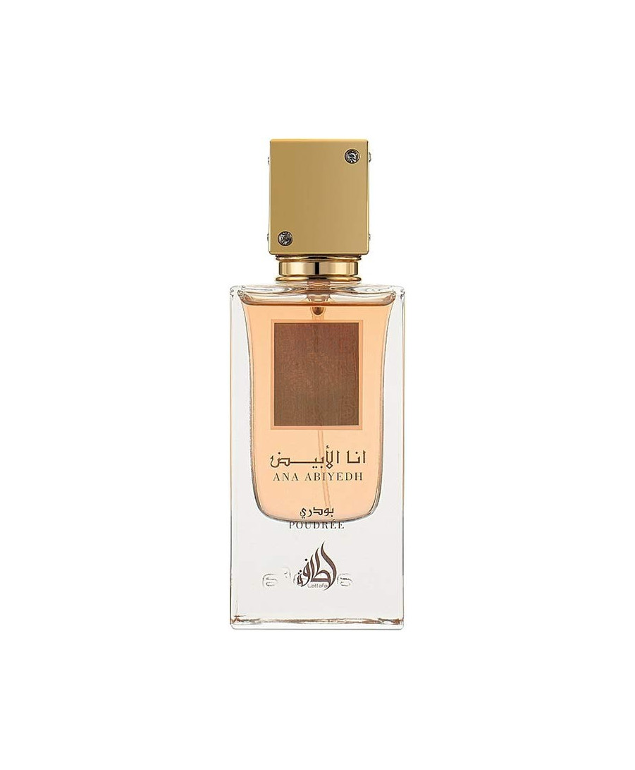 Ana Abiyedh I Am White Poudrée Lattafa eau de parfum mixte Ana Abiyedh I Am White Poudrée Lattafa eau de parfum mixte